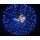KB150-50 blue peony to crackling flowers w/crackling pistil, - FERTIG