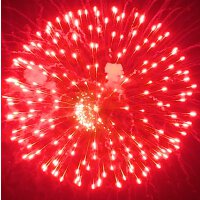 KB150-51 red peony to crackling flowers w/crackling...