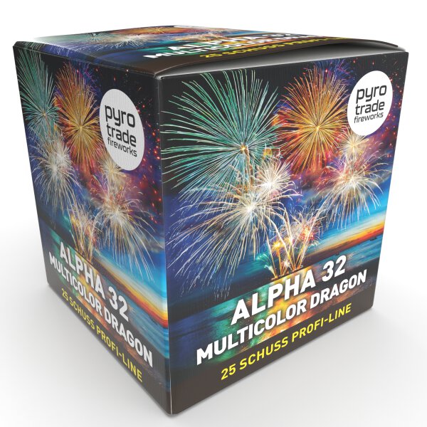 Alpha 32 Multicolor Dragon