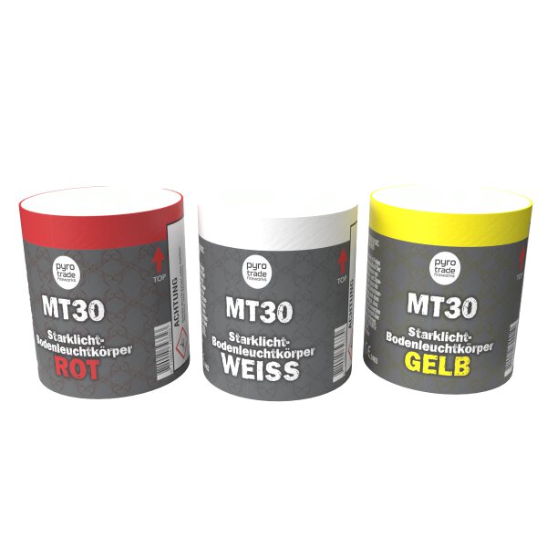 Magnesium-Topf wei&szlig; (Starklicht Bodenleuchtk&ouml;rper)