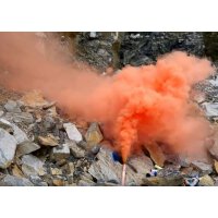 Rauchfackel mit Zündschnur  - Orange 60 sec