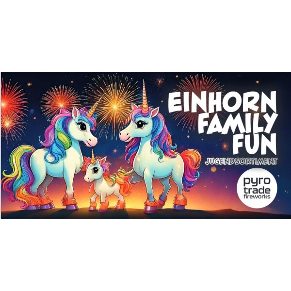 Einhorn-Family fun -  Jugendsortiment - VORBESTELLUNG