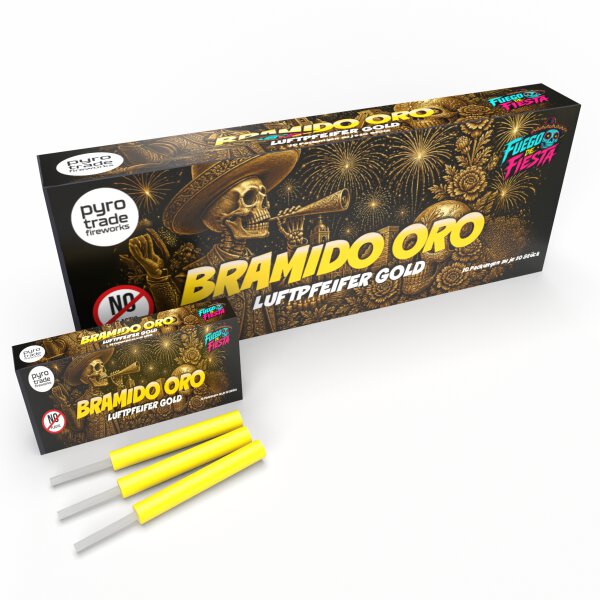 Bramido oro - Luftpfeifer Gold - VORBESTELLUNG