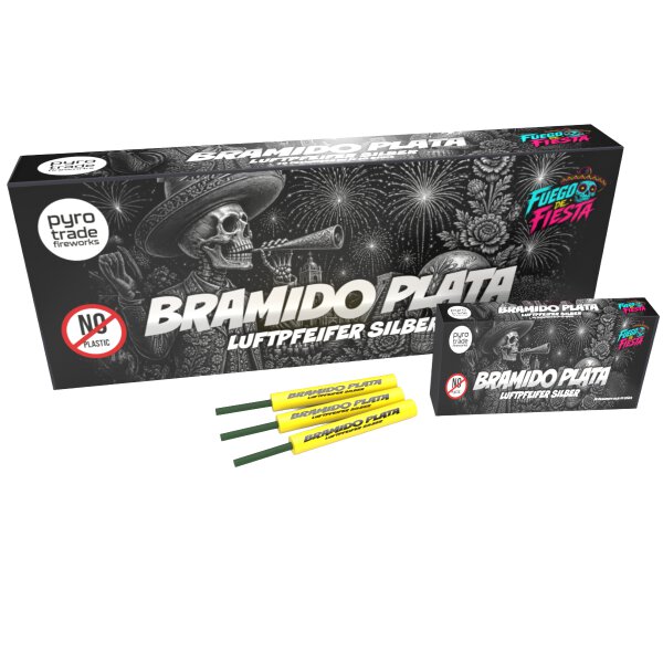 Bramido plata - Luftpfeifer Silber - VORBESTELLUNG