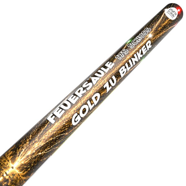Feuers&auml;ule Gold zu Blinker  - VORBESTELLUNG
